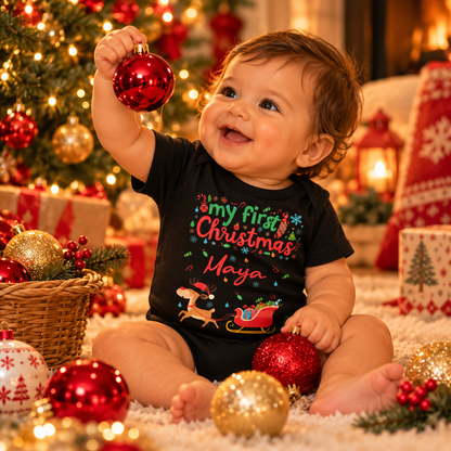 First Christmas - Body de bebé