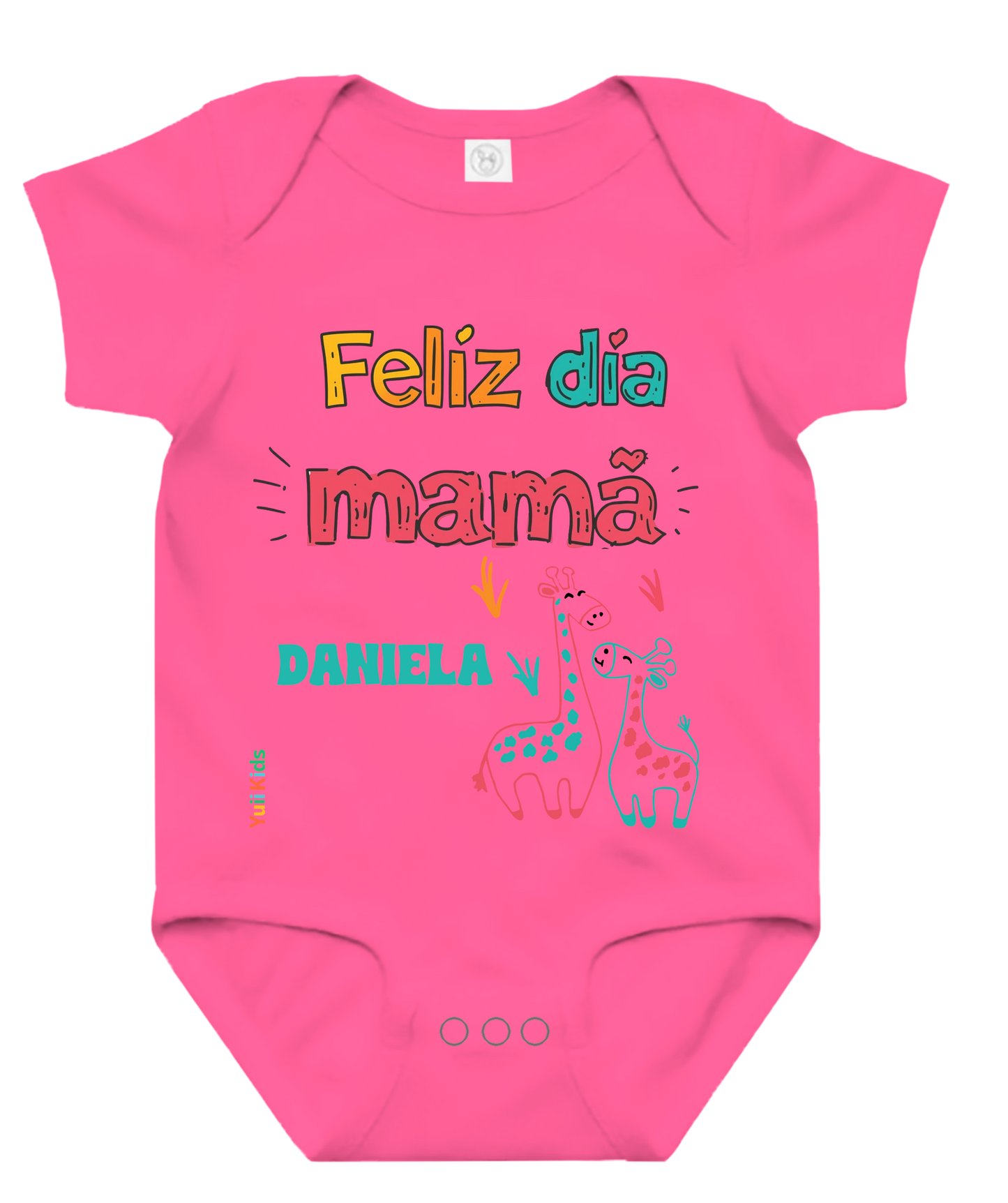 Feliz dia mamá - Body de bebé