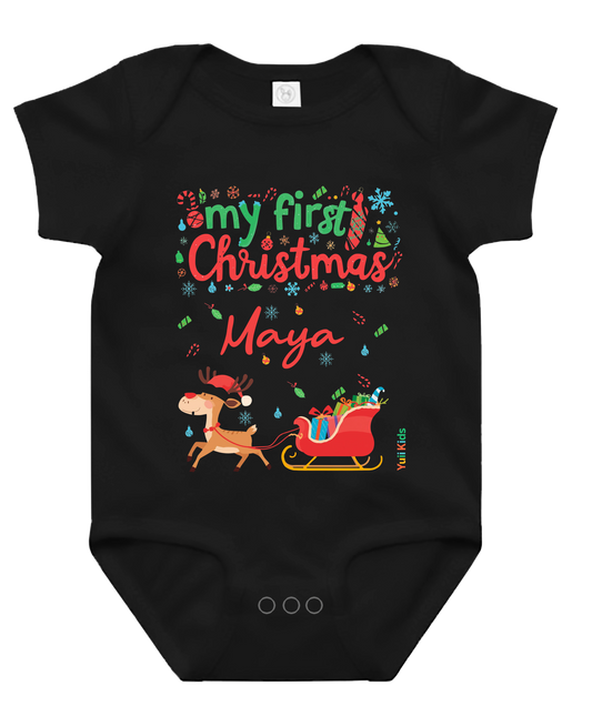 First Christmas - Body de bebé
