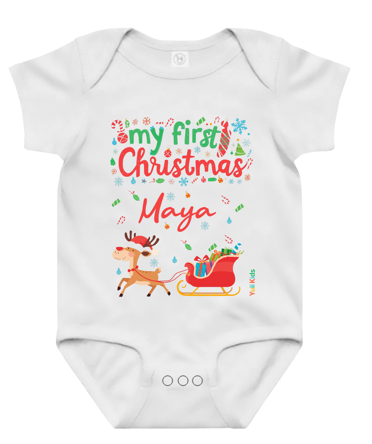 First Christmas - Body de bebé