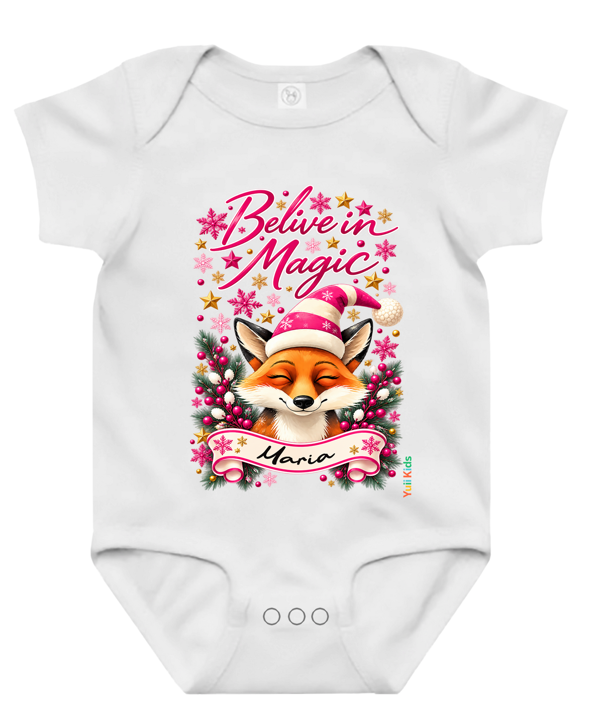 Fox Rosa - Body de bebé