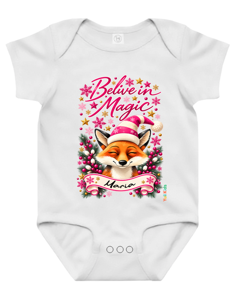 Fox Rosa - Body de bebé