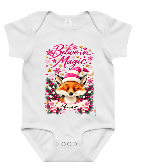 Fox Rosa - Body de bebé