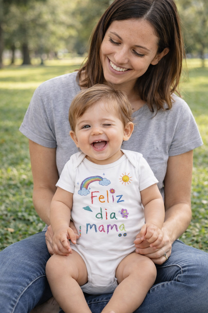Feliz día mamá - Body de bebé