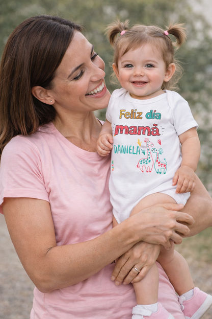 Feliz dia mamá - Body de bebé